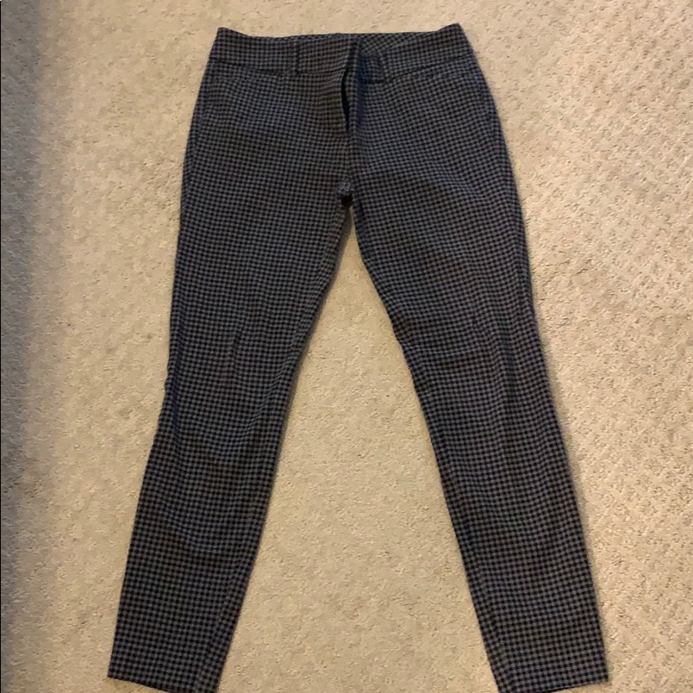 New York & Company Plaid Stretch Pant
